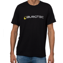 Burgtec Logo Tech T-Shirt Medium Black/Yellow