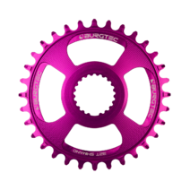 Burgtec Thick-Thin Chainring Shimano Direct Mount 12-Speed 32T Purple Rain