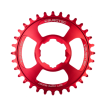 Burgtec Thick-Thin Chainring Hope Boost Direct Mount 28T Race Red