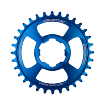 Burgtec Thick-Thin Chainring Hope Boost Direct Mount 28T Deep Blue