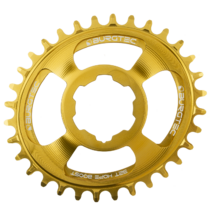 Burgtec Thick-Thin Oval Chainring Hope Boost Direct Mount 32T Bullion Gold