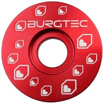 Burgtec Stem Top Cap (Bolt sold separately) Burgtec Race Red