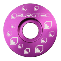 Burgtec Stem Top Cap (Bolt sold separately) Burgtec Purple Rain
