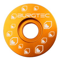 Burgtec Stem Top Cap (Bolt sold separately) Burgtec Iron Bro Orange