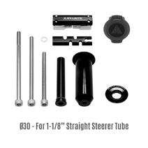 Granite Design Stash Multi Tool Kit Inside Steerer (Straight 1 1/8) w/ 30mm Cap Black