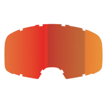 iXS Goggles Lens Single Smoke Mirror Crimson