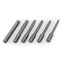 Prestacycle Bicycle Tool Bits - (6) Piece 50mm CRV Bit Set