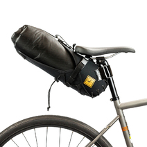 Restrap Bikepacking Saddle Bag + Dry Bag Small 8 litre Black/Black