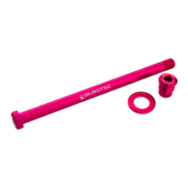 Burgtec Trek Rear Axle 12 x 184.5mm M12x1.0 Toxic Barbie Pink