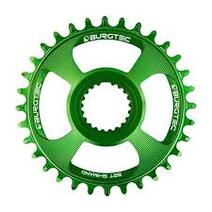 Burgtec Thick-Thin Chainring Shimano Direct Mount 12-Speed 30T Candy Spruce Green