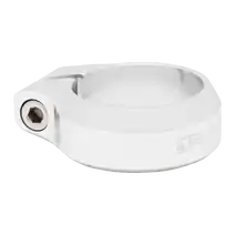 Burgtec Seat Clamp - 37mm Diameter - Rhodium Silver