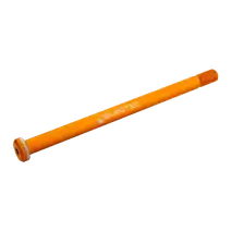 Burgtec 188mm x 12mm 1.75mm Pitch Rear Axle - Iron Bro Orange