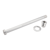 Burgtec Orbea 184mm Rear Axle - Rhodium Silver
