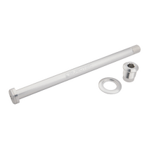 Burgtec Orbea 186mm Rear Axle - Rhodium Silver
