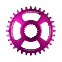 Burgtec Thick-Thin Chainring Shimano Direct Mount 12-Speed 34T Purple Rain