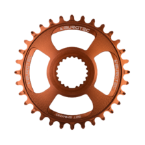 Burgtec Thick-Thin Chainring Shimano Direct Mount 12-Speed 28T Kash Bronze