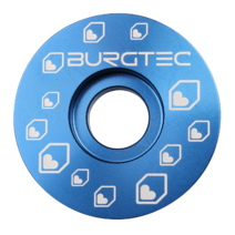 Burgtec Stem Top Cap (Bolt sold separately) Burgtec Deep Blue