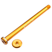 Burgtec Santa Cruz Rear Axle 12 x 168.5mm M12x1.0 Burgtec Bullion Gold