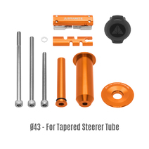 Granite Design Stash Multi Tool Kit Inside Steerer (Tapered 1 1/8-1 1/2) w/ 42mm Cap Orange