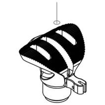 KS Part P0121 - Clamp Head (S<2015/SR<2015)