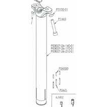KS Parts - P03027-26.0-210-01 Replacement Stanchion 210-180mm travel