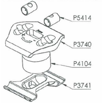 KS Parts Upper Seat Clamp (Vantage) P3740