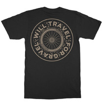 Restrap T-Shirt Will Travel for Gravel Medium Black
