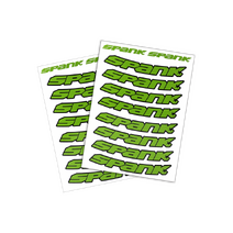 SPANK Rim Decal kit Green