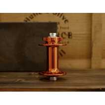 RC39DB 6 BOLT BOOST FRONT HUB, M15x110, 32H, TANGERINE FIRE