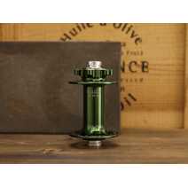 RC39DB 6 BOLT BOOST FRONT HUB, M15x110, 32H, BASIL GREEN