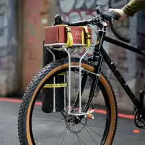 VLCmade CAGE WEDNESDAY FRONT Medium (26"/27.5"/650b), Painted Silver