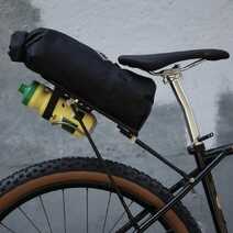 FOOTLONG REAR RACK CROMOLY MATT BLACK