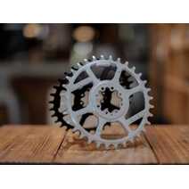 Veloci Cycles Rollcii V.2 N/W 42T Chainring ( Dm8-Sram), Silver