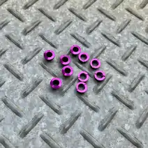 Chainring Bolt & Nut (6mm - Single Ring) Alloy 7075 (pack of 5) -  Lavender