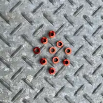 Chainring Bolt & Nut (6mm - Single Ring) Alloy 7075 (pack of 5) - Tangerine Fire