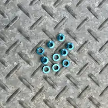 Chainring Bolt & Nut (6mm - Single Ring) Alloy 7075 (pack of 5) - Water Blue