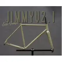 Jimmy V2.1 Frame Set (incl Carbon Fork) M520 Soft Taupe 
