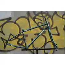 Veloci WildMove Frameset (incl Steel Fork) L500MM PINE GREEN