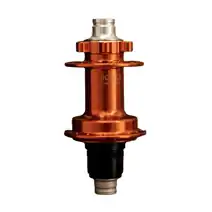 ROLLCii RC27DB CENTER LOCK REAR HUB 12*142mm (include 135 QR end caps) 32H, HG TANGERINE FIRE