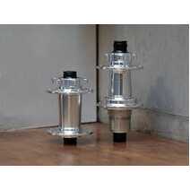 VLCmade RC29DB 6-BOLT DISC FRONT HUB, 32H, POLISH SILVER