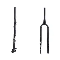 Veloci No.7 CR-MO Steel FORK, GLOSS BLACK