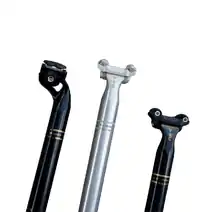 Veloci Cycles Torch 18 Seatpost, 27.2 x 400MM, Polish Silver