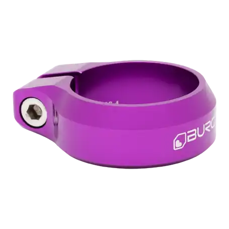 Burgtec Seat Clamp - 37mm Diameter - Purple Rain