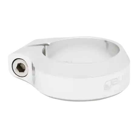 Burgtec Seat Clamp - 37mm Diameter - Rhodium Silver