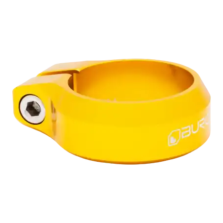 Burgtec Seat Clamp - 37mm Diameter - Burgtec Bullion Gold