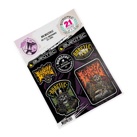 HELMET STAMPS STICKER SHEET