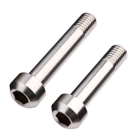 Burgtec Santa Cruz Titanium Shock Bolts - Set 7 (Includes 1x 43mm Bolt and 1x 45mm Bolt)