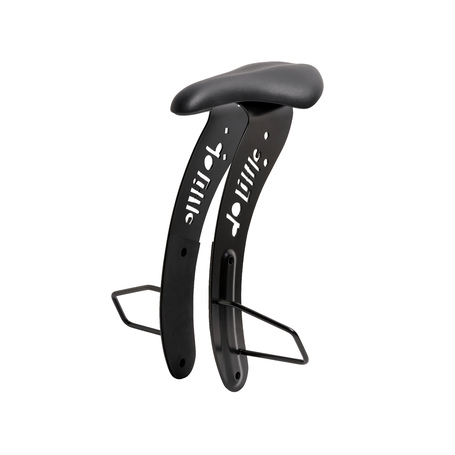 Do Little Top Tube Mounted Kids Original Bike Seat Black