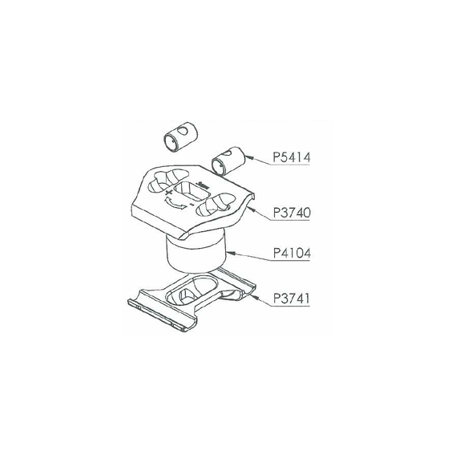 KS Parts Upper Seat Clamp (Vantage) P3740