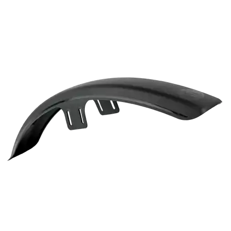 Zennor Front Gravel Guard - Black